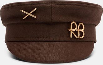 Ruslan Baginskiy RB linen canvas newsboy hat
