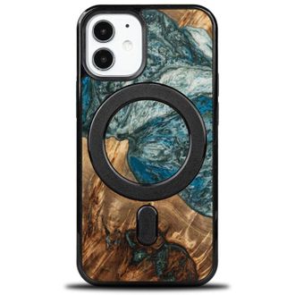 OEM Funda Bewood Unique Para Iphone 12 Mini - Planetas - Tierra Con Magsafe