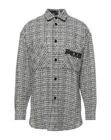 Chemise Homme Faith Connexion Grise Taille S - Coton Léger Motif Casques - Neuf Avec étiquettes