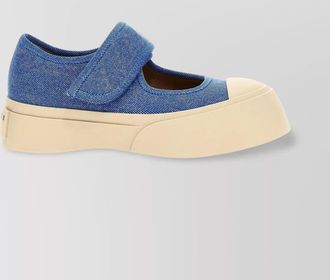 Marni cotton mary jane slip-on sneakers