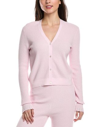 Theory Lace Trim Cardigan