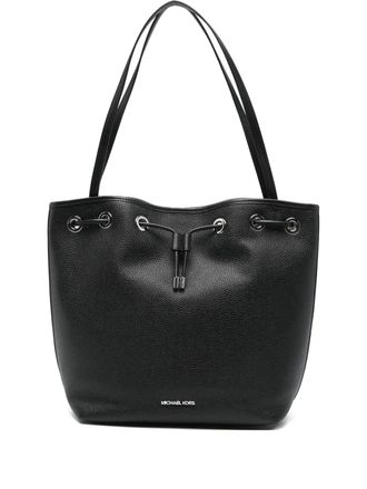 Michael Michael Kors Borsa tote con coulisse - Nero