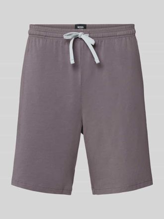 HUGO BOSS Regular Fit Shorts aus Baumwoll-Mix Modell MIix&Match in Taupe, Gr&ouml;&szlig;e XXL
