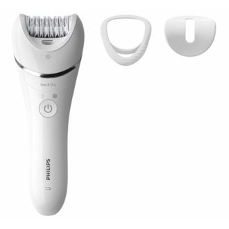 Philips Bre700/00 Depiladora Plata, Blanco 32 Pinzas