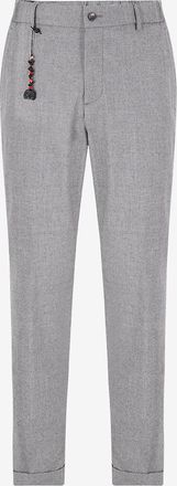 Marco Pescarolo Klassische Flanellhose Manu