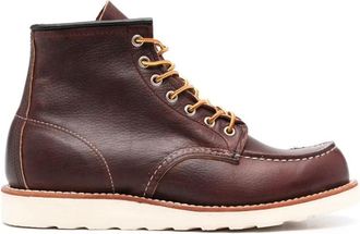 Red Wing Shoes Classic Moc 6-Inch Boot - Heren - Veterlaarzen - Rood - 41 1/2 EU - Leer - Schoenen