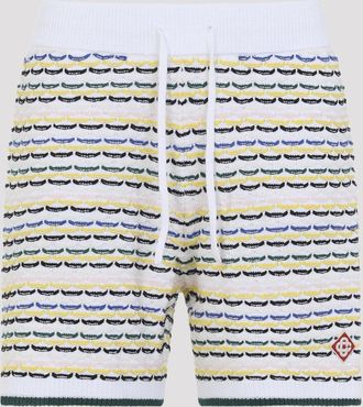 Casablanca Tuck Stitch Bermuda