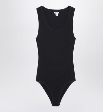 Alaia Ribbed Knit Bodysuit