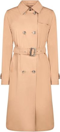 Herno Trenchcoat - Dames - Trenchcoats - Bruin - S - Katoen - Jassen