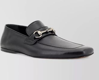 Gucci leather loafers