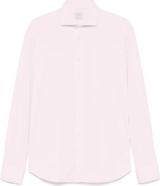 Traiano Camicia con spacchetto sul collo - Rosa