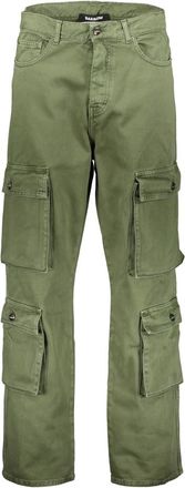 Barrow Cargo Broek - Heren - Regular Fit Jeans - Groen - W31 - Katoen - Jeans