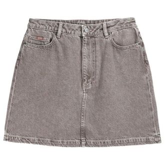 Oxbow Denim Short Skirt Jupe f&uuml;r Damen | grau