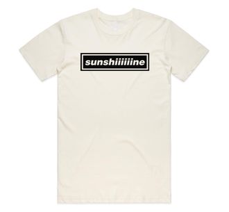 Sanfran Clothing Sunshiiine Top Britpop UK 90s 00s Merch Tour Rock Band 2025 Sunshine Going Shes Electric Unisex T-Shirt Tee Extra Large/Natural