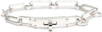 Herm&egrave;s Silver Kelly Chaine Bracelet