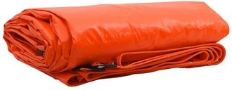 vidaXL Tarpaulin 650g / m&sup2; Orange 2.5 x 3.5 m Canvas with PVC Coating vidaXL