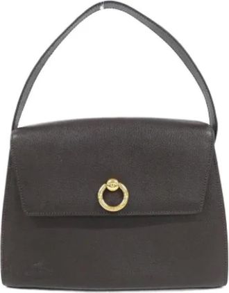 Celine Pre-owned Handbags, female, Brown, Size: ONE SIZE Pre-owned Leather celine-bags