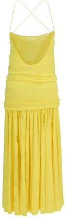 Jacquemus Womens Bicolor Viscose Casual Dress