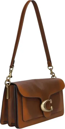 Coach Tabby Shoulder Bag 26 - Dames - Tassen - Bruin - Maat: ONE Size Leer