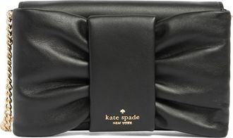Kate Spade New York bow flap crossbody bag in Black at Nordstrom Rack