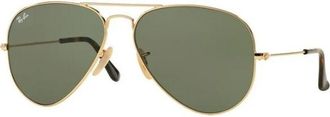 Ray-Ban Klassieke Aviator Zonnebril - unisex - Zonnebrillen - Geel - 58 MM - Accessoires