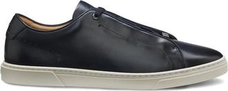 HUGO BOSS Gary Sneakers - Heren - Sneakers - Blauw - 42 EU - Leer - Schoenen