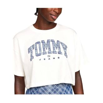 Tommy Hilfiger Donna, Top, Bianco, M, new