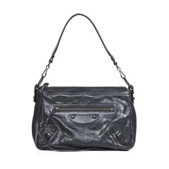 Balenciaga Shoulder Bags, male, Black, ONE SIZE, Le City Moto Small