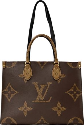 Louis Vuitton Brown Monogram Monogram Handbag Tote Bag (Pre-Owned)