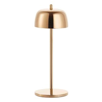 Zafferano L&aacute;mpara de mesa led de cobre recargable y regulable zafferano circe