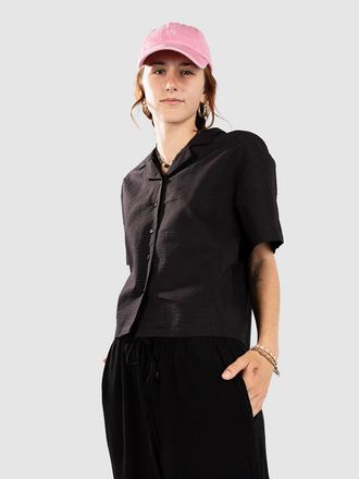 Urban Classics Seersucker Camicia nero