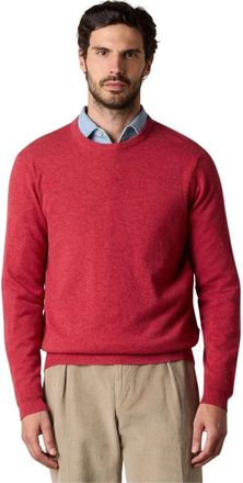 Brooks Brothers Cashmere Crewneck - Heren - Cashmere truien - Rood - S - Kasjmier - Truien & Vesten