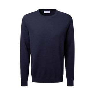 Baldessarini Truien & Vesten, Heren, Blauw, XL, Katoen, Trui met ronde hals