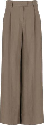 Brunello Cucinelli Mujer, Pantalones, Marr&oacute;n, Talla: L