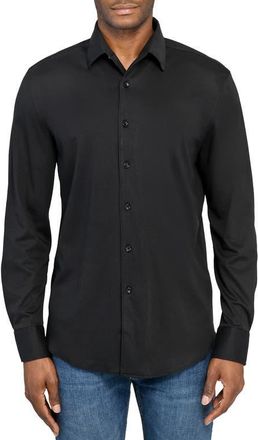 Brooklyn Brigade Solid Knit Long Sleeve Basic in Black at Nordstrom, Size Xx-Large