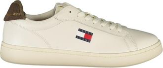 Tommy Hilfiger Bianco Polyurethaan Heren Sneakers