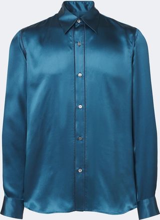 Dries Van Noten Silk satin shirt