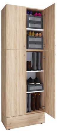ebuy24 Armario De Zapato Lona 5f S 200x70x39 - Vcm