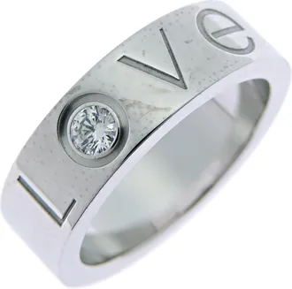 Cartier White Gold (18K) Band Ring (Pre-Owned)