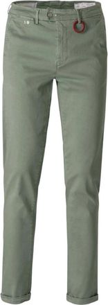Sartoria Tramarossa Pant Chino Luis - Heren - Chinos - Groen - W38 - Katoen - Broeken