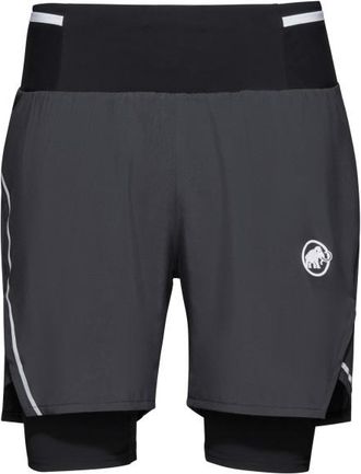 Mammut Aenergy Trailrunning 2 in 1 Shorts Shorts f&uuml;r Herren | grau