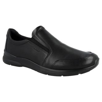 Ecco Ecco Irving 511684 Leather Mens Slip On Shoes - UK 10 - US 10-10.5 Men - EU 44 - Black - Size:UK 10