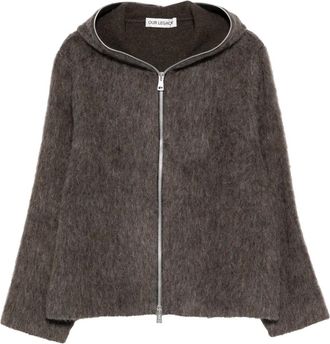 Our Legacy Hoodie met rits - Grijs