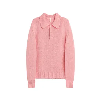 Sunflower Button Knitted Polo Shirt