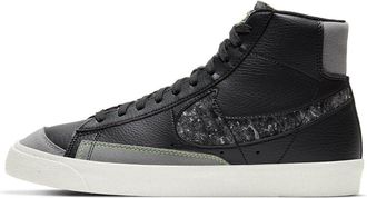 Nike Blazer Mid 77 Vintage Recycled Wool Pack - Black Electric Green CW6726-001