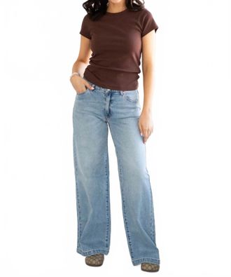Abrand Mid & Wide Stevie Jean In Blue