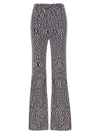 Missoni Multicolor Viscose Flared Womens Pants