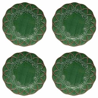 Bordallo Pinheiro Dinner Plate - Set 4 - Woods