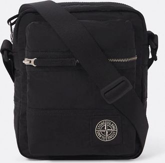 Stone Island Mens S0251 Crossbody Bag Black - Size: OS