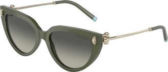 Tiffany & Co. TF4195 835811 Womens Sunglasses Green Size 54